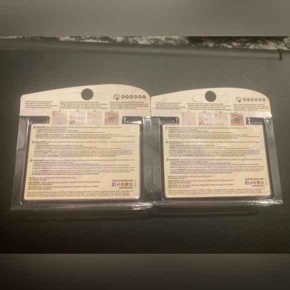 Andrea Permalash knotted flares medium brown individual lashes.NWT. 2 packs - Picture 4 of 6